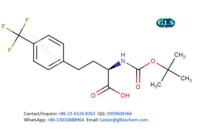 (2R)-2-{[(tert-butoxy)carbonyl]amino}-4-[4-(trifluoromethyl)phenyl]butanoic acid,Boc-(R)-4-Trifluoromethylhomophenylalanine