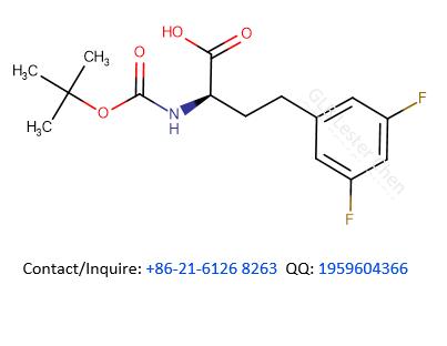 Boc-3,5-difluoro-D-Homophenylalanine,(2R)-2-{[(tert-butoxy)carbonyl]amino}-4-(3,5-difluorophenyl)butanoic acid