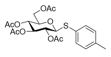 4-甲基苯基 2,3,4,6-四-O-乙酰基-β-D-硫代吡喃葡萄糖苷，4-Methylphenyl 2,3,4,6-Tetra-O-acetyl-β-D-thioglucopyranoside,4-Methylphenyl 2,3,4,6-Tetra-O-acetyl-β-D-thioglucopyranoside