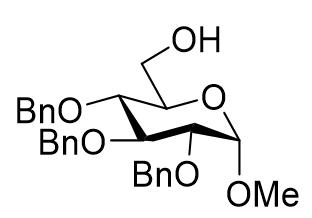 甲基 2,3,4-三-O-苄基-α-D-吡喃葡萄糖苷,	[(2R,3R,4S,5R,6S)-6-methoxy-3,4,5-tris(phenylmethoxy)oxan-2-yl]methanol,[(2R,3R,4S,5R,6S)-6-methoxy-3,4,5-tris(phenylmethoxy)oxan-2-yl]methanol