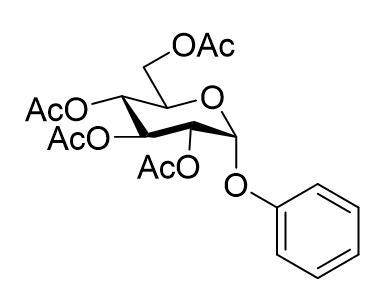 苯基 2,3,4,6-四-O-乙酰基-α-D-吡喃葡萄糖苷,Phenyl 2,3,4,6-Tetra-O-acetyl-α-D-glucopyranoside,Phenyl 2,3,4,6-Tetra-O-acetyl-α-D-glucopyranoside