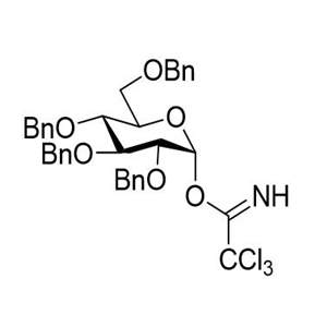 2,3,4,6-四-O-苄基-α-D-吡喃葡萄糖基三氯乙酰亚胺酯，2,3,4,6-Tetra-O-benzyl-α-D-glucopyranosyl trichloroacetimidate