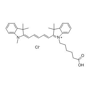 Cyanine5 carboxylic acid，Cy5 carboxylic acid，羧基类活性荧光染料,Cyanine5 carboxylic acid，Cy5 carboxylic acid
