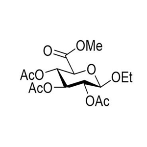 乙基 2,3,4-三-O-乙酰基-β-D-葡糖苷酸甲酯,Ethyl 2,3,4-tri-O-acetyl-β-D-glucuronide Methyl Ester,Ethyl 2,3,4-tri-O-acetyl-β-D-glucuronide Methyl Ester