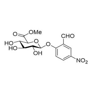 1-O-(2-甲酰基-4-硝基苯基)-2,3,4-三-O-乙酰基-β-D-吡喃葡萄糖醛酸甲酯，Methyl 1-O-(2-formyl-4-nitrophenyl)-2,3,4-tri-O-acety,Methyl 1-O-(2-formyl-4-nitrophenyl)-2,3,4-tri-O-acetyl-β-D-glucopyranuronate
