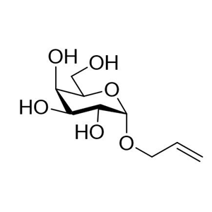 烯丙基 α-D-吡喃半乳糖苷，Ally α-D-Galactopyranoside