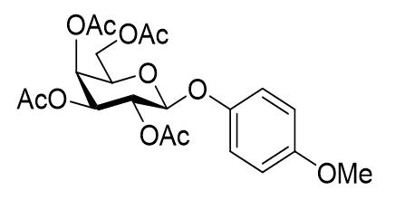 4-甲氧基苯基 2,3,4,6-四-O-乙酰基-β-D-吡喃半乳糖苷,4-Methoxyphenyl 2,3,4,6-Tetra-O-acetyl-β-D-galactopyranoside,4-Methoxyphenyl 2,3,4,6-Tetra-O-acetyl-β-D-galactopyranoside