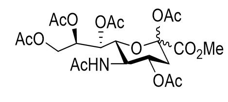 2,4,7,8,9-五-O-乙酰基-N-乙酰神经氨酸甲酯，2,4,7,8,9-Penta-O-acetyl-N-acetylneuraminic Acid Methyl Ester,2,4,7,8,9-Penta-O-acetyl-N-acetylneuraminic Acid Methyl Ester