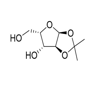 1,2-O-亚异丙基-α-L-呋喃木糖，1,2-O-Isopropylidene-α-L-xylofuranose