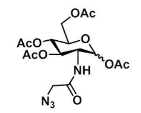 2-[(叠氮乙酰基)氨基]-2-脱氧-D-吡喃葡萄糖 1,3,4,6-四乙酸酯，N-azidoacetylglucosamine-tetraacylated (Ac4GIcNAz),N-azidoacetylglucosamine-tetraacylated (Ac4GIcNAz)