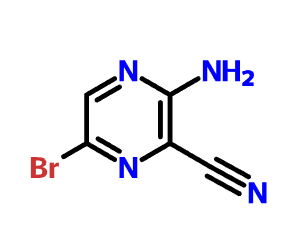 3-氨基-2-氰基-6-溴吡嗪,3-AMINO-6-BROMOPYRAZINE-2-CARBONITRILE