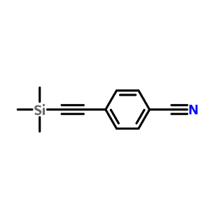 4-[(三甲基硅基)乙炔基]苄腈,4-((trimethylsilyl)ethynyl)benzonitrile