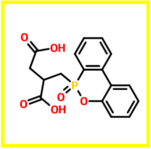 阻燃剂 DDP,2-[(6-oxobenzo[c][2,1]benzoxaphosphinin-6-yl)methyl]butanedioic acid