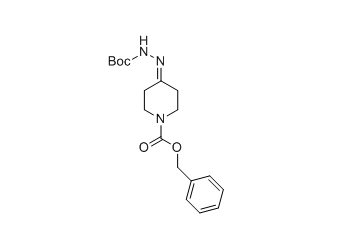 Benzyl 4-(2-(tert-butoxycarbonyl)hydrazono)piperidine-1-carboxylate