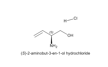 (2S)-2-氨基-3-丁烯-1-醇,3-Buten-1-ol, 2-amino-, (2S)-