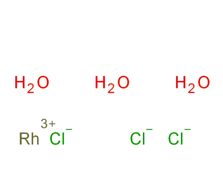 氯化铑三水合物,Rhodium(III) chloride trihydrate