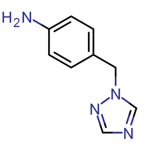 4-(1H-1,2,4-三氮唑-1-基甲基)苯胺,4-(1H-1,2,4-Triazol-1-ylmethyl)aniline