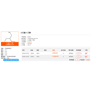 2-乙基-1-丁醇,2-Ethylbutyl Alcohol