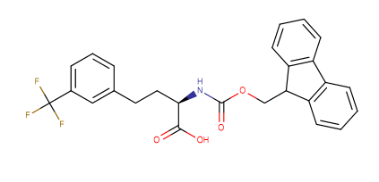 N-Fmoc-(R)-3-trifluoromethyl-homophenylalanine,(2R)-2-({[(9H-fluoren-9-yl)methoxy]carbonyl}amino)-4-[3-(trifluoromethyl)phenyl]butanoic acid-homophenylalanine