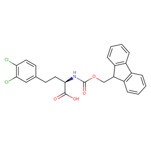 Fmoc-3,4-dichloro-D-homophenylalanine,(2R)-4-(3,4-dichlorophenyl)-2-({[(9H-fluoren-9-yl)methoxy]carbonyl}amino)butanoic acid