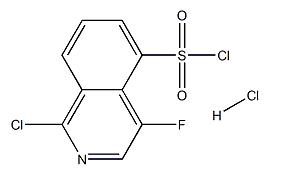 4-氟异喹啉-5-磺酰氯盐酸盐,4-Fluoro-5-isoquinolinesulfonyl chloride hydrochloride (1:1)