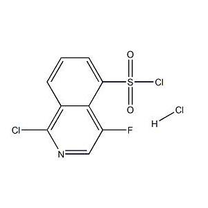 4-氟异喹啉-5-磺酰氯盐酸盐,4-Fluoro-5-isoquinolinesulfonyl chloride hydrochloride (1:1)