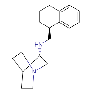 3S)-N-[[(1S)-1,2,3,4-四氢-1-萘基]甲基]-1-氮杂双环[2.2.2]辛烷-3-胺