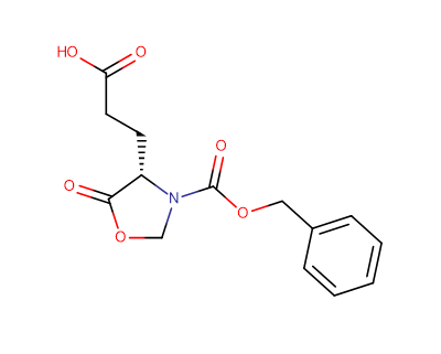 3-[(4S)-3-[(benzyloxy)carbonyl]-5-oxo-1,3-oxazolidin-4-yl]propanoic acid,3-[(4S)-3-[(benzyloxy)carbonyl]-5-oxo-1,3-oxazolidin-4-yl]propanoic acid