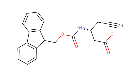 (3R)-3-({[(9H-fluoren-9-yl)methoxy]carbonyl}amino)hex-5-ynoic acid,(3R)-3-({[(9H-fluoren-9-yl)methoxy]carbonyl}amino)hex-5-ynoic acid