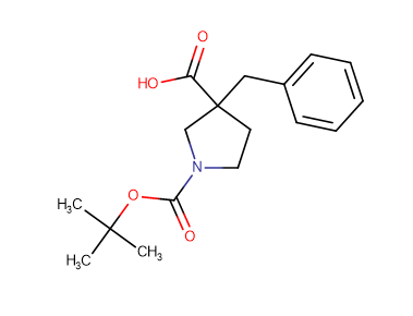 3-benzyl-1-[(tert-butoxy)carbonyl]pyrrolidine-3-carboxylic acid,3-benzyl-1-[(tert-butoxy)carbonyl]pyrrolidine-3-carboxylic acid