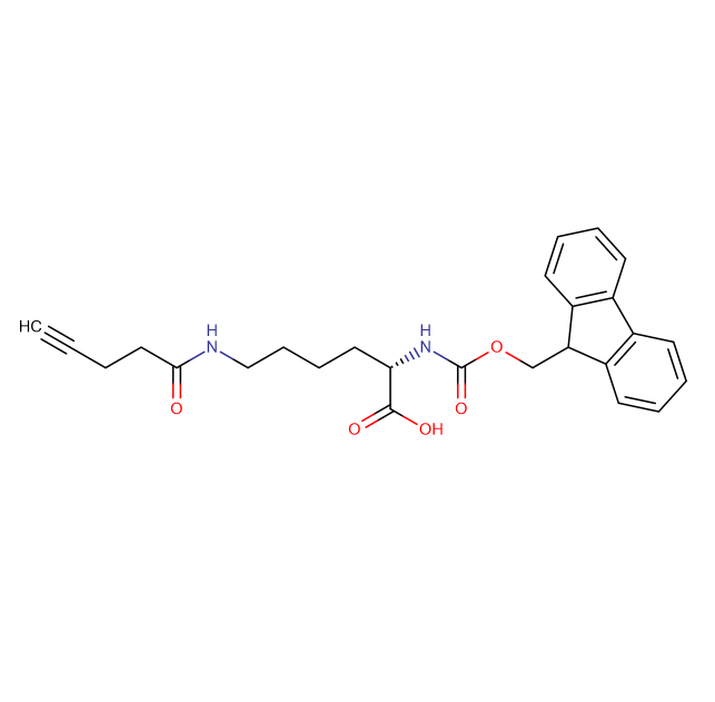 (2S)-2-({[(9H-fluoren-9-yl)methoxy]carbonyl}amino)-6-(pent-4-ynamido)hexanoic acid,(2S)-2-({[(9H-fluoren-9-yl)methoxy]carbonyl}amino)-6-(pent-4-ynamido)hexanoic acid