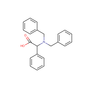 2-(dibenzylamino)-2-phenylacetic acid