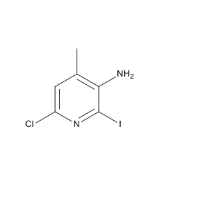 6-Chloro-2-iodo-4-methyl-pyridin-3-ylamine