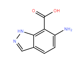 6-氨基-1H-吲唑-7-甲酸,6-Amino-1H-indazole-7-carboxylic acid