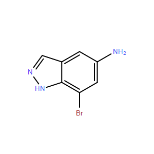 7-溴-5-氨基-1H-吲唑