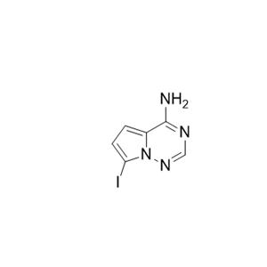 -碘吡咯[2,1-f][1,2,4]三嗪-4-胺,7-iodopyrrolo[2,1-f][1,2,4]triazin-4-amine