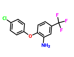 2-(4-氯苯氧基)-5-(三氟甲基)苯胺,2-(4-Chlorophenoxy)-5-(trifluoromethyl)aniline