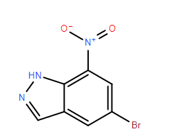 5-溴-7-硝基-1H-吲唑,5-Bromo-7-nitro-1H-indazole