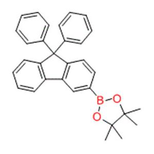 9,9-二苯基芴-3-硼酸频哪醇酯,2-(9,9-Diphenyl-9H-fluoren-3-yl)-4,4,5,5-tetramethyl-1,3,2-dioxaborolane