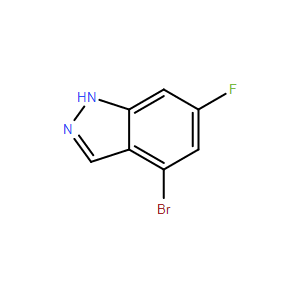 4-溴-6-氟-1H-吲唑,4-Bromo-6-fluoro-1H-indazole