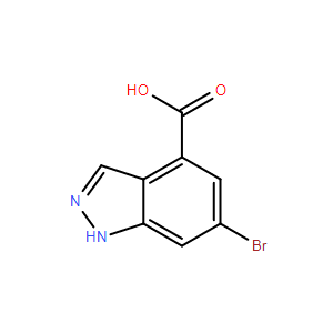 6-溴-1H-吲唑-4-甲酸