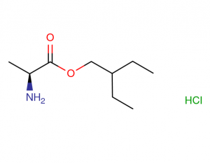 2-乙基丁基-L-丙氨酸酯盐酸,N-[(S)-(4-nitrophenoxy)phenoxyphosphinyl]-L-Alanine 2-ethylbutyl ester