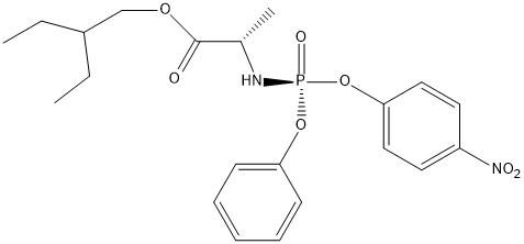 N-[(S)-(4-硝基苯氧基）苯氧磷酰基]-L-丙氨酸2-乙基丁,N-[(S)-(4-nitrophenoxy)phenoxyphosphinyl]-L-Alanine 2-ethylbutyl ester