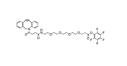二苯并环辛烯-四聚乙二醇-五氟苯酚，DBCO-PEG4-PFP ester,DBCO-PEG4-PFP ester