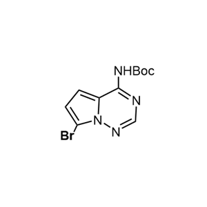 Carbamic acid,N-?(7-?bromopyrrolo[2,?1-?f]?[1,?2,?4]?triazin-?4-?yl)?-?,1,?1-?dimethylethyl ester