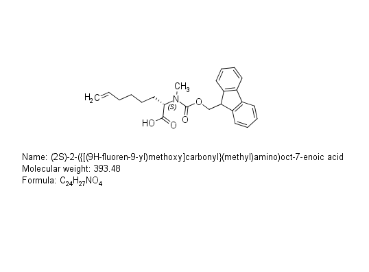 Fmoc-N(Me)Nle(vinyl)-OH