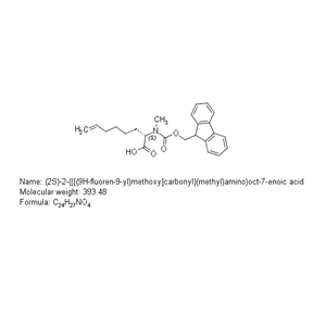 Fmoc-N(Me)Nle(vinyl)-OH