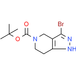tert-butyl 3-bromo-1,4,6,7-tetrahydro-5H-pyrazolo[4,3-c]pyridine-5-carboxylate