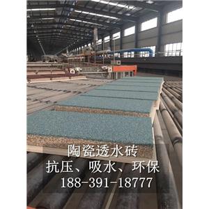 陶瓷颗粒透水砖,Ecological permeable brick