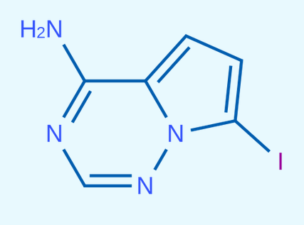 7-碘吡咯[2,1-f][1,2,4]三嗪-4-胺,7-Iodopyrrolo[2,1-f][1,2,4]triazin-4-amine